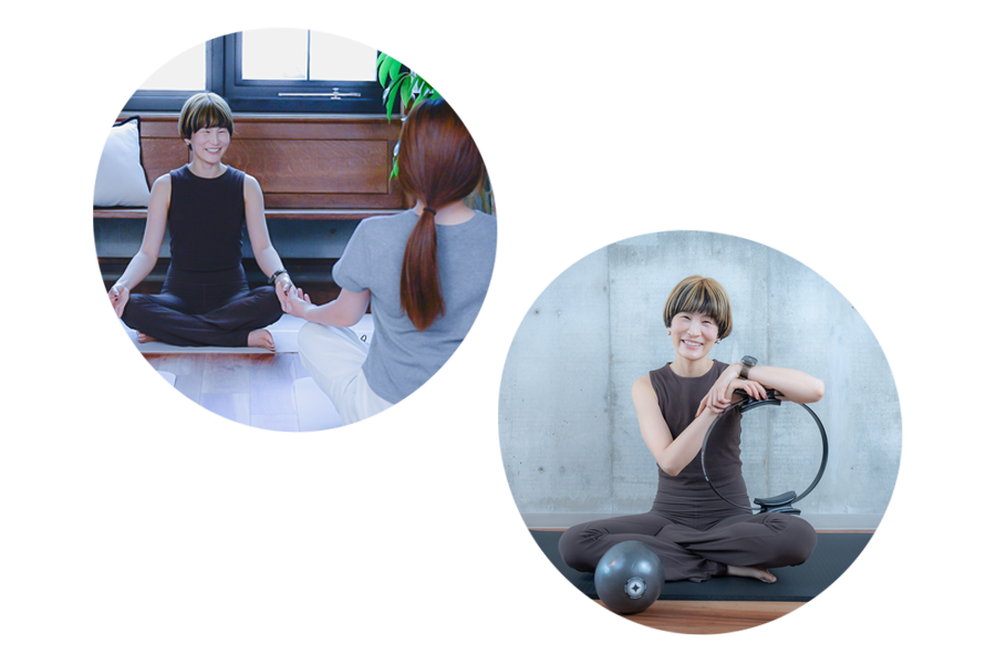 神戸須磨区の静かなヨガ・ピラティススタジオ